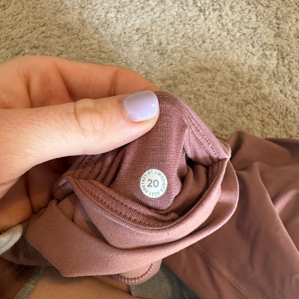Lululemon align jogger full length spiced chai size 20 limited color